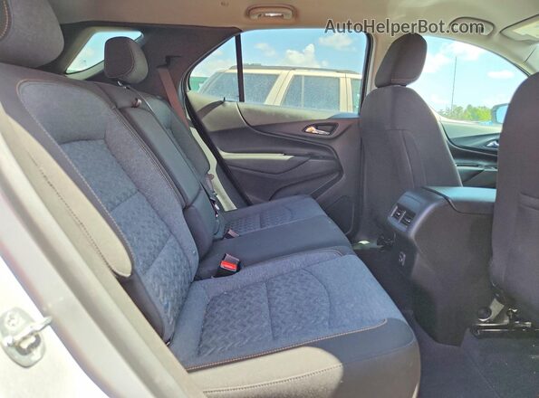 2GNAXTEV5N6133736 2022 CHEVROLET EQUINOX Silver Vista del compartimento del motor
