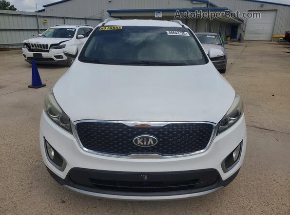 5XYPH4A15HG240446 2017 KIA SORENTO White უკანა ხედი