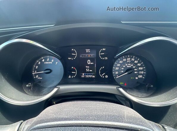 5TDZY5G11KS073244 2019 TOYOTA SEQUOIA Silver Instrument cluster view