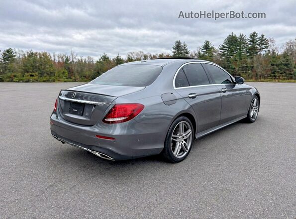 WDDZF4KBXHA066742 2017 MERCEDES-BENZ E-CLASS Gray წინა ხედი
