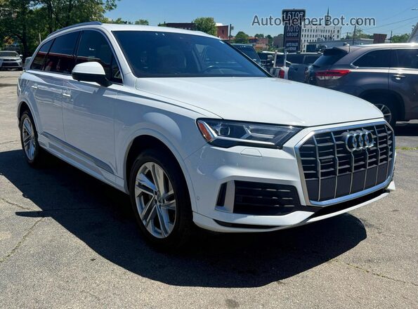 WA1LXAF72LD002651 2020 AUDI Q7 White წინა ხედი