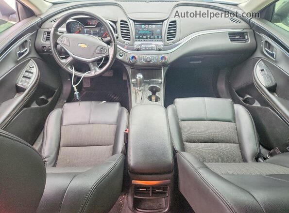 1G11Z5S35KU102445 2019 CHEVROLET IMPALA Белый Вид щитка приборов