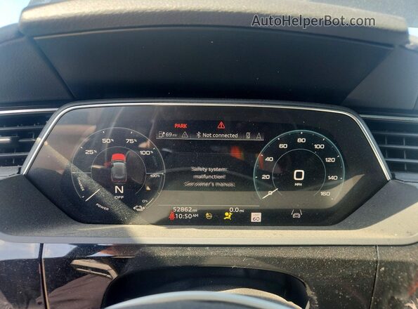 WA1LAAGE1MB020277 2021 AUDI E-TRON Черный 