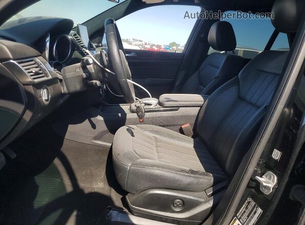 4JGDA5JB5HA819339 2017 MERCEDES-BENZ GLE-CLASS Black Widok deski rozdzielczej