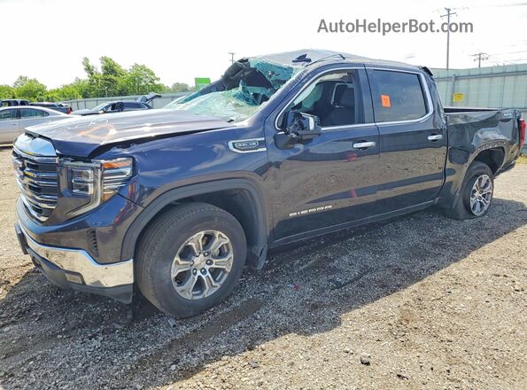 3GTUUDED9SG309358 2025 GMC SIERRA Blue უკანა მარცხენა