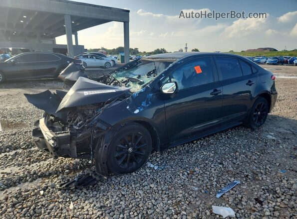 5YFVPMAE3NP301877 2022 TOYOTA COROLLA Black Հետևի ձախ