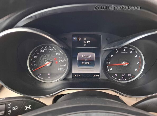 WDC0G4KB9KV141943 2019 MERCEDES-BENZ GLC-CLASS White Սարքավորումների վահանակի տեսք