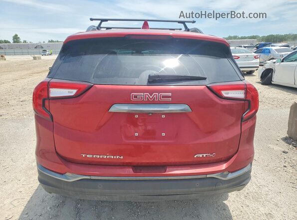 3GKALYEV7NL197262 2022 GMC TERRAIN Red Vista interior delantera