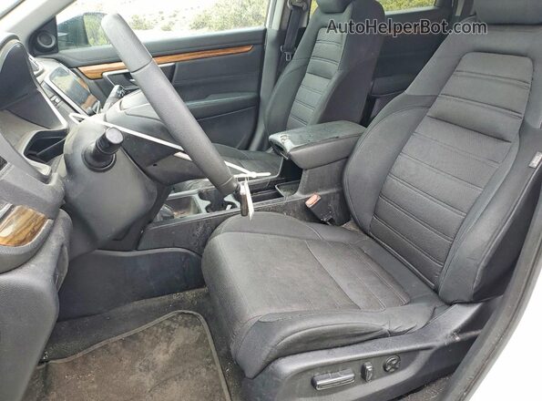 5J6RW2H59HL016414 2017 HONDA CR-V White Widok deski rozdzielczej