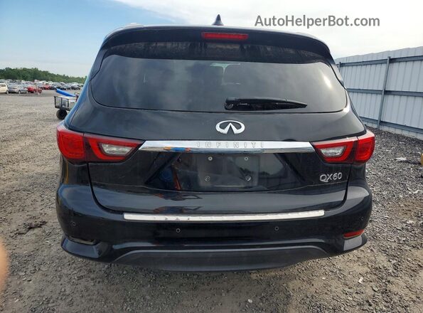 5N1DL0MN5LC517906 2020 INFINITI QX60 Black Front interior view