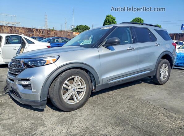 1FMSK7DH7RGA53211 2024 FORD EXPLORER Серебряный Задняя левая четверть