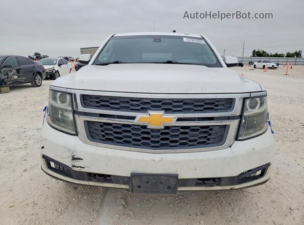 1GNLCDECXJR349282 2018 CHEVROLET TAHOE White Հետևի տեսք