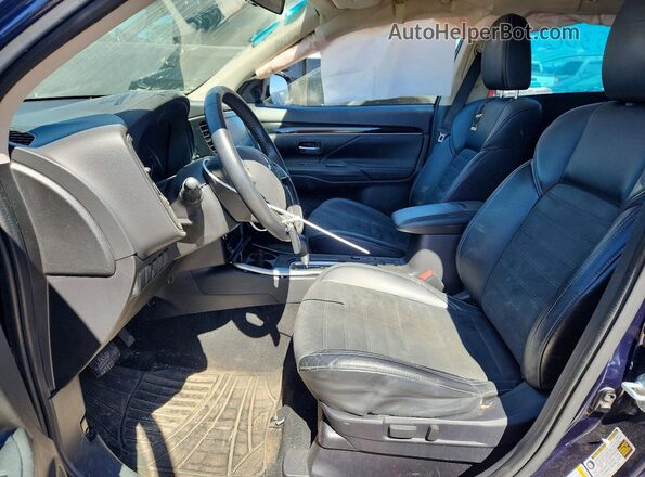 JA4AD3A35KZ035306 2019 MITSUBISHI OUTLANDER Blue წინა პანელის ხედი