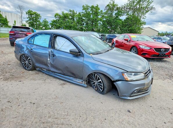 3VWD17AJ0HM388710 2017 VOLKSWAGEN JETTA Серый 