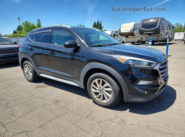 KM8J3CA42JU607697 2018 HYUNDAI UK Черный Вид спереди