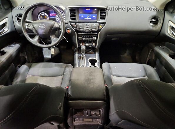 5N1DR2MM0HC696719 2017 NISSAN PATHFINDER Black Vista del cuadro de instrumentos