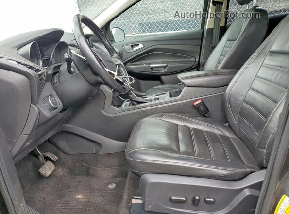 1FMCU0HD5JUA21571 2018 FORD ESCAPE Gray Առջևի վահանակի տեսք
