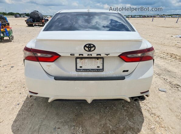 4T1T11AKXNU658193 2022 TOYOTA CAMRY White Vista trasera