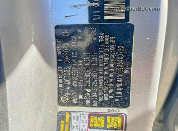 KNDMA5C12J6400723 2018 KIA SEDONA Gray Հետևի նստատեղերի տեսք