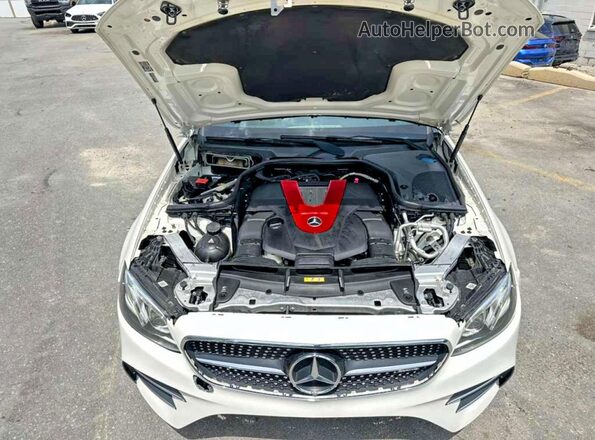 WDDZF6EB5HA279069 2017 MERCEDES-BENZ E-CLASS White Widok z tyłu