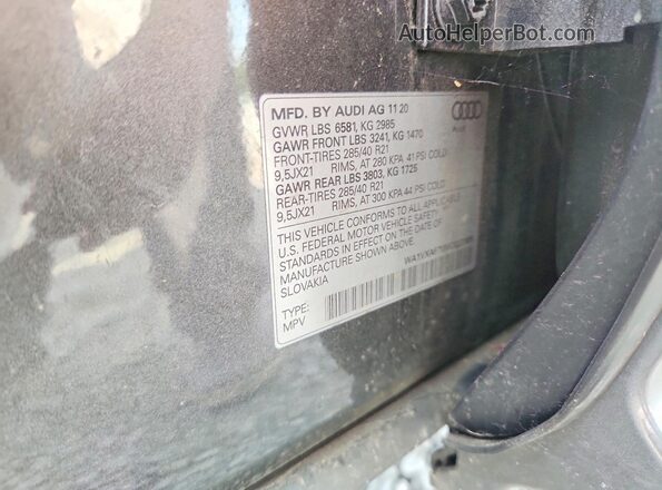 WA1VXAF70MD022908 2021 AUDI Q7 Black 