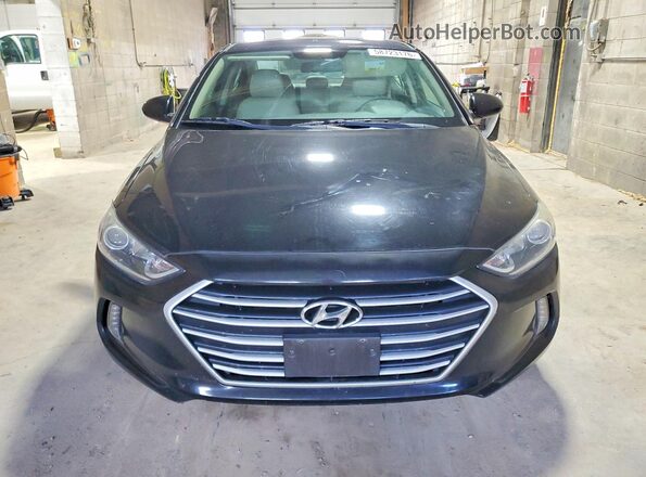 5NPD84LF5HH011558 2017 HYUNDAI ELANTRA Black Vista trasera