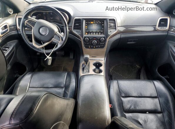 1C4RJFCG2HC641855 2017 JEEP GRAND Gray Вид щитка приладів
