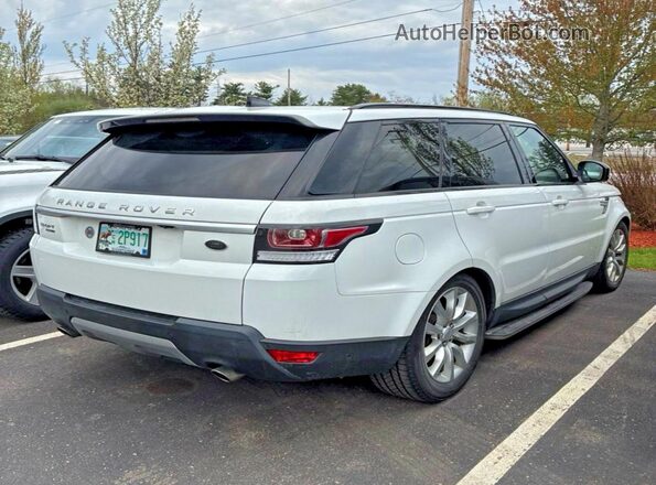 SALWR2FV9HA694300 2017 LAND ROVER RANGE Белый Передняя правая четверть