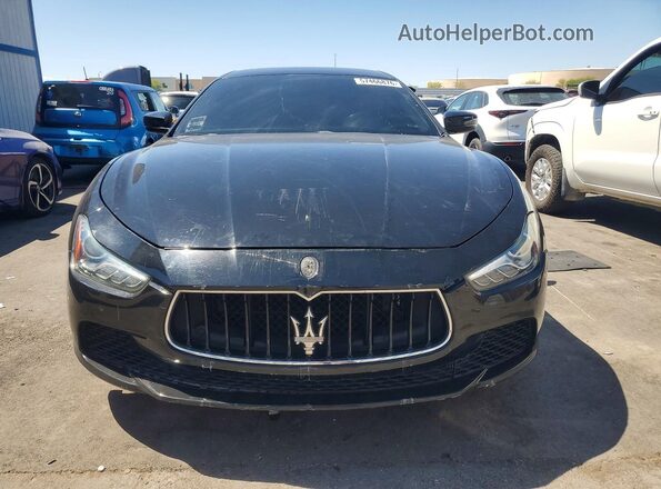 ZAM57XSA4H1205953 2017 MASERATI GHIBLI Black 