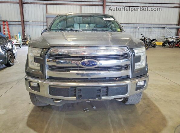 1FTEW1EF6GKD40856 2016 FORD F150 Brown Widok z tyłu