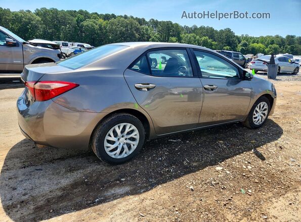 2T1BURHE6KC146638 2019 TOYOTA COROLLA Tan 
