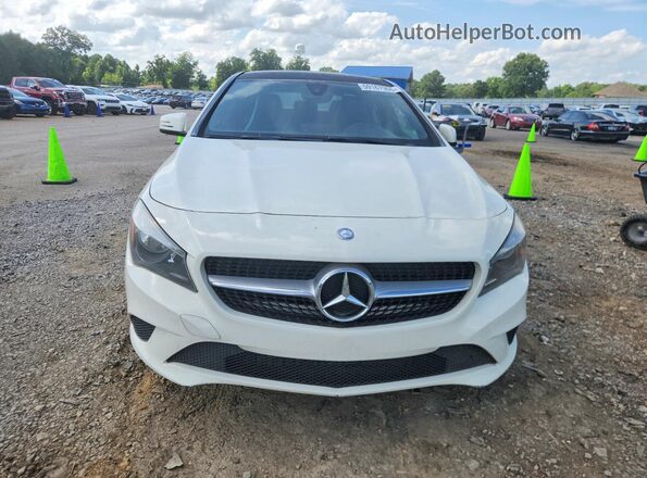 WDDSJ4EB0GN379916 2016 MERCEDES-BENZ CLA-CLASS White Widok z tyłu
