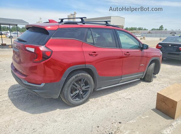 3GKALYEV7NL197262 2022 GMC TERRAIN Red Delantero derecho