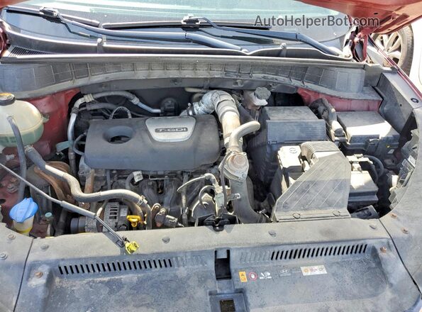 KM8J3CA26HU540904 2017 HYUNDAI TUCSON Red 