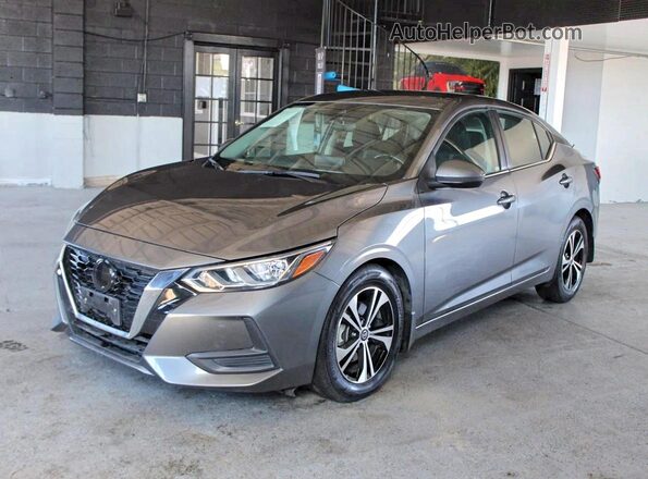 3N1AB8CV9NY248977 2022 NISSAN SENTRA Gray Tył prawy