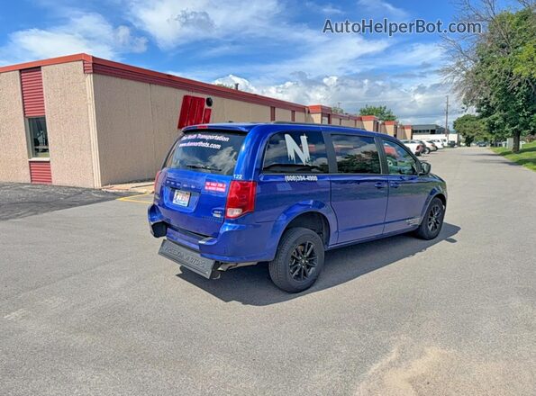 2C4RDGEG2KR693219 2019 DODGE GRAND Blue Front view