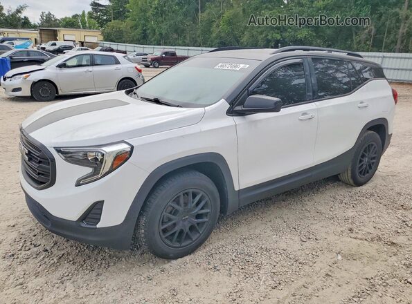 3GKALNEU1JL168808 2018 GMC TERRAIN White Հետևի ձախ