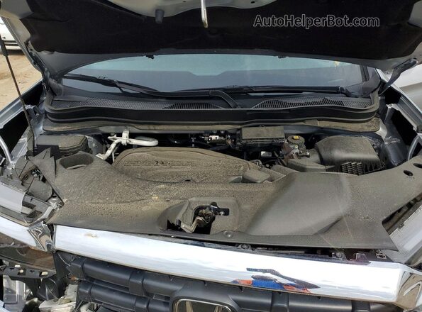 5FPYK3F5XSB040177 2025 HONDA RIDGELINE Silver Widok komory silnika