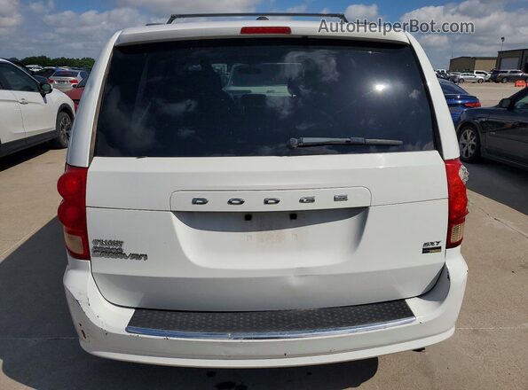 2C4RDGCG9GR353155 2016 DODGE CARAVAN White Вид салону спереду