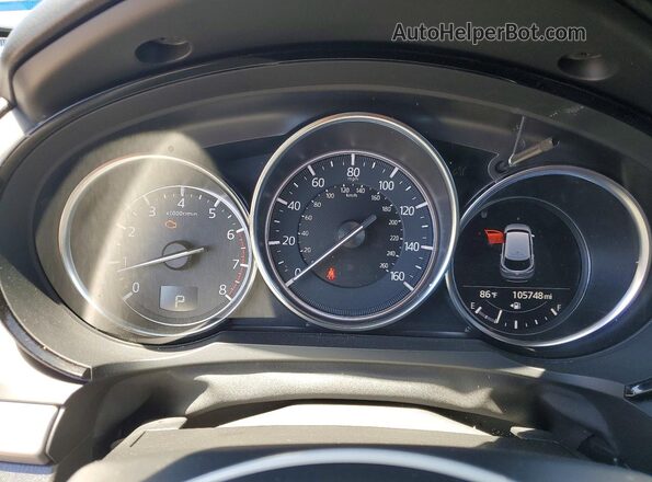 JM3TCBDY6J0214256 2018 MAZDA CX-9 Black Vista de los asientos traseros