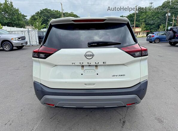 5N1BT3BBXPC685905 2023 NISSAN ROGUE White Հետևի տեսք