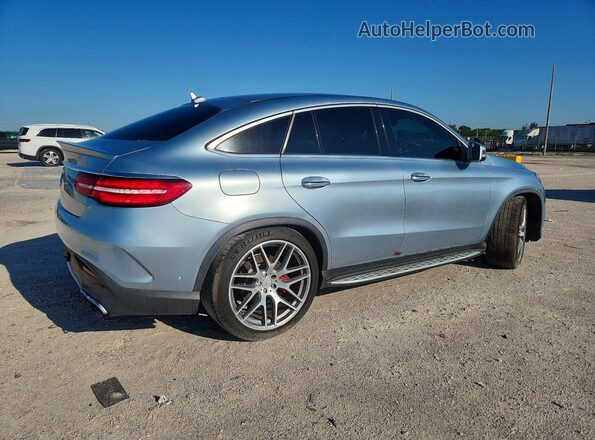 4JGED7FBXJA096173 2018 MERCEDES-BENZ GLE Silver Delantero derecho