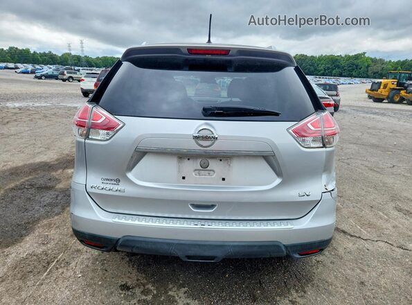 KNMAT2MTXGP594688 2016 NISSAN ROGUE Silver 