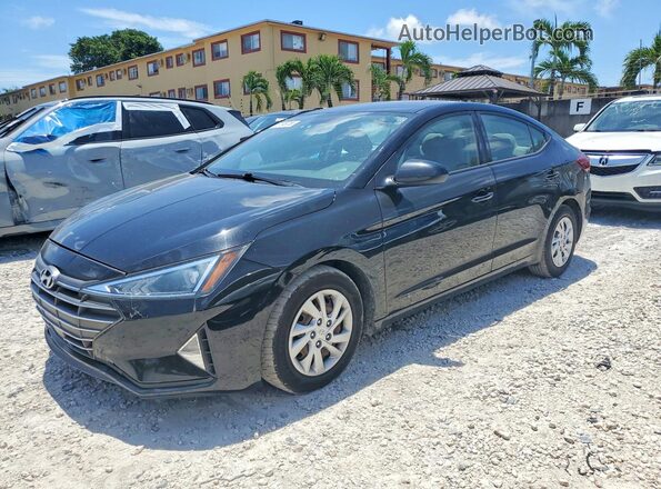 5NPD74LF9KH497107 2019 HYUNDAI ELANTRA Black 