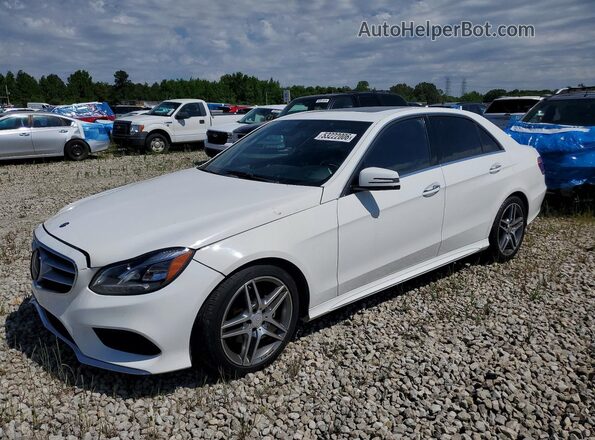 WDDHF5KB4GB270074 2016 MERCEDES-BENZ E White 