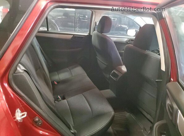 4S4BSABC6K3237914 2019 SUBARU OUTBACK Red Engine compartment view