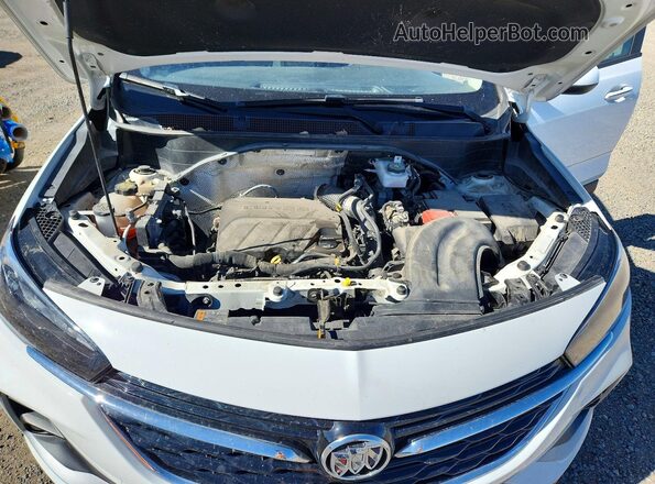 KL4MMDS22MB154984 2021 BUICK ENCORE White Engine compartment view