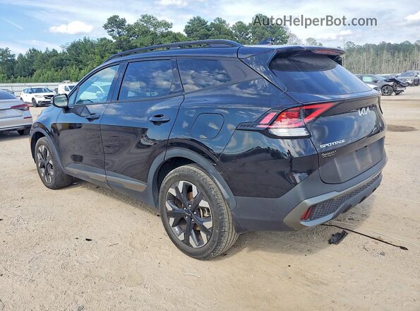 5XYK6CAF1PG123483 2023 KIA SPORTAGE Black უკანა მარჯვენა