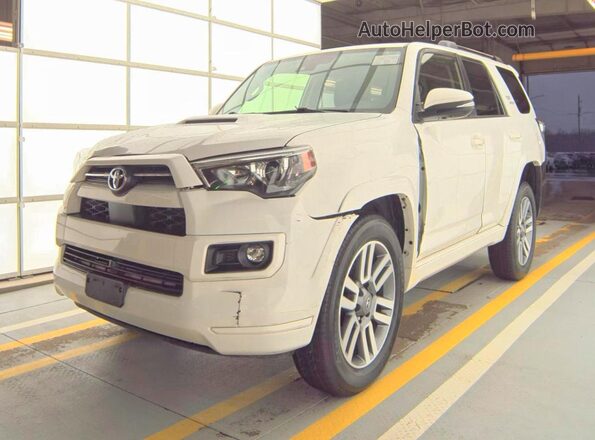 JTESU5JR6N5991248 2022 TOYOTA 4RUNNER White Rear left