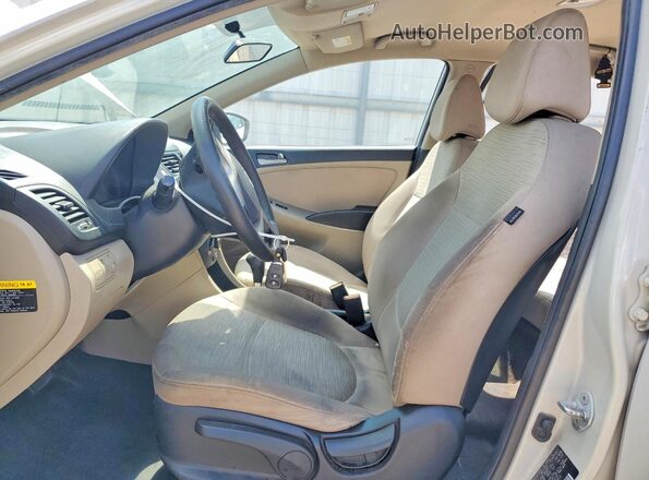 KMHCT4AE4HU220022 2017 HYUNDAI ACCENT Beige Dashboard view